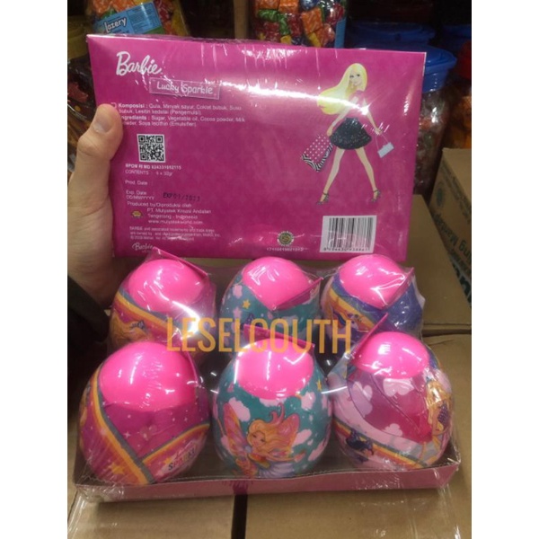 

Barbie lucky sparkle egg / barbie egg/ telur barbie 1 pcs