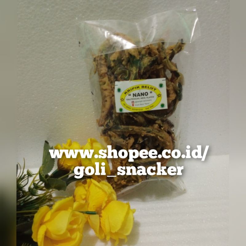 

Nano Keripik Belut Enak 200 Gram