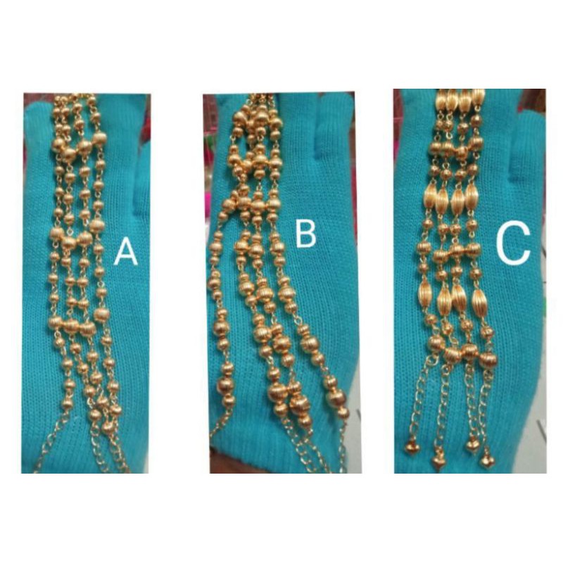 SK81. Gelang tangan xuping wanita lapis emas ukuran 20 cm