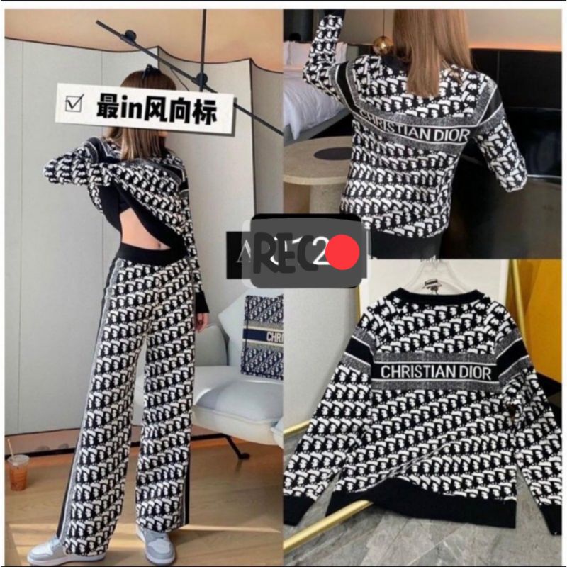 set setelan dior import stelan christian dior paris import setelan dior import premium ready