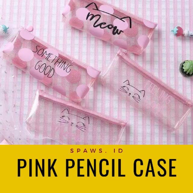 

PINK PENCIL CASE