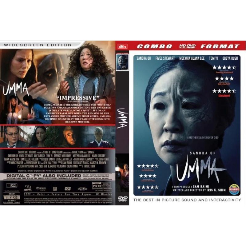 dvd kaset Umma (2022) {OD DTS R1} {Horror} {Danielle K Golden, Hana Marie Kim, Mark Kirksey}.