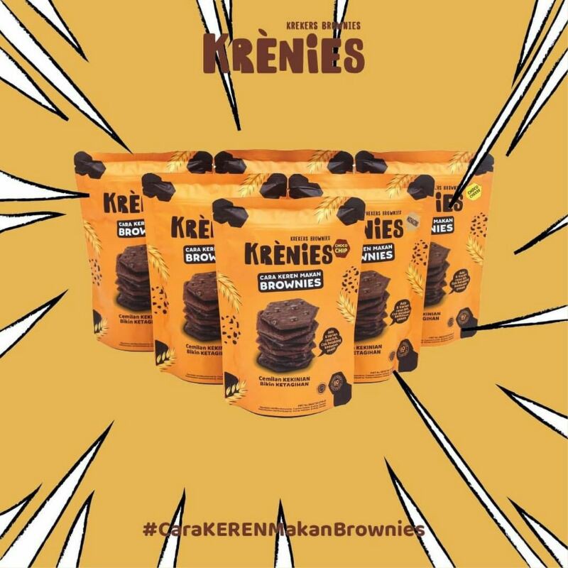 

KRENIES KREKERSS BROWNIES KERING !! ENAKK KEKINIAN !!YUMMY!!
