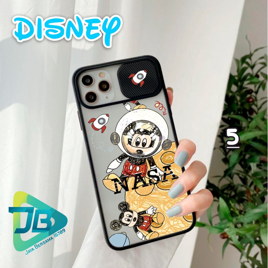 SOFTCASE SLIDE KAMERA DISNEY OPPO VIVO SAMSUNG XIAOMI REALME IPHONE ALL TYPE JB4888