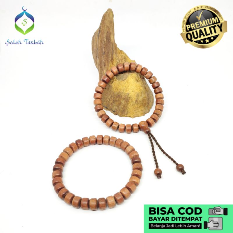 Gelang Setigi Motif Tabung Pipih, Size 6mm x 8mm_COD