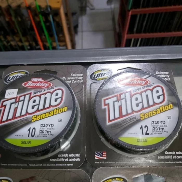 senar pancing berkley trilene sensation