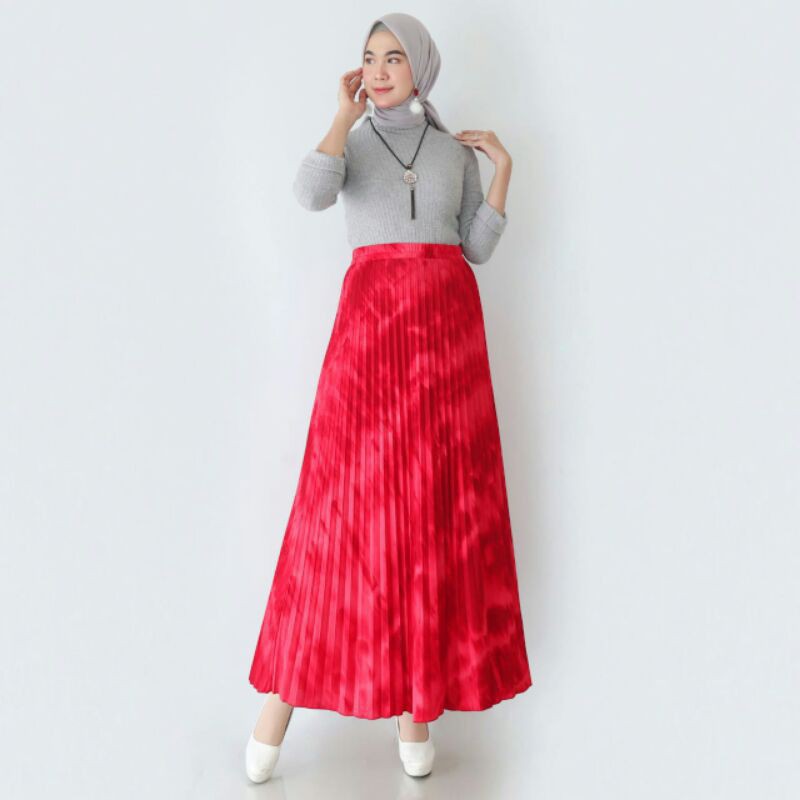 ROK PLISKET - ROK PLISKET PAYUNG CORAK BALI ( PREMIUM )