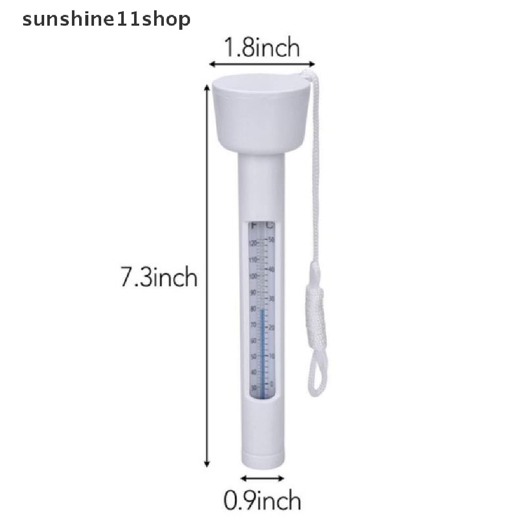 Sho Termometer Pengukur Suhu Air Kolam Renang