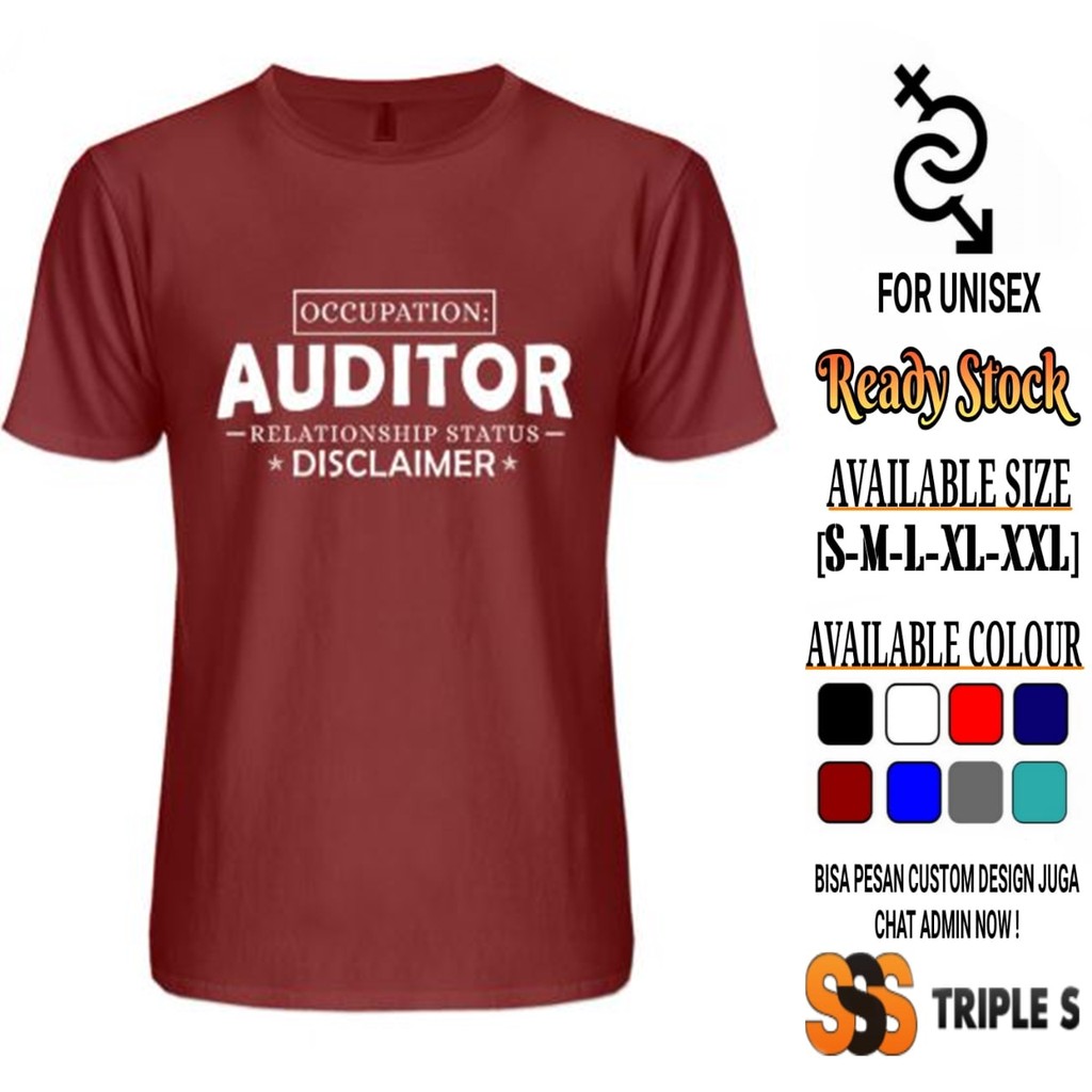 KAOS PROFESI AUDITOR OCCUPATION AUDITOR RELATIONSHIP STATUS DISCLAIMER