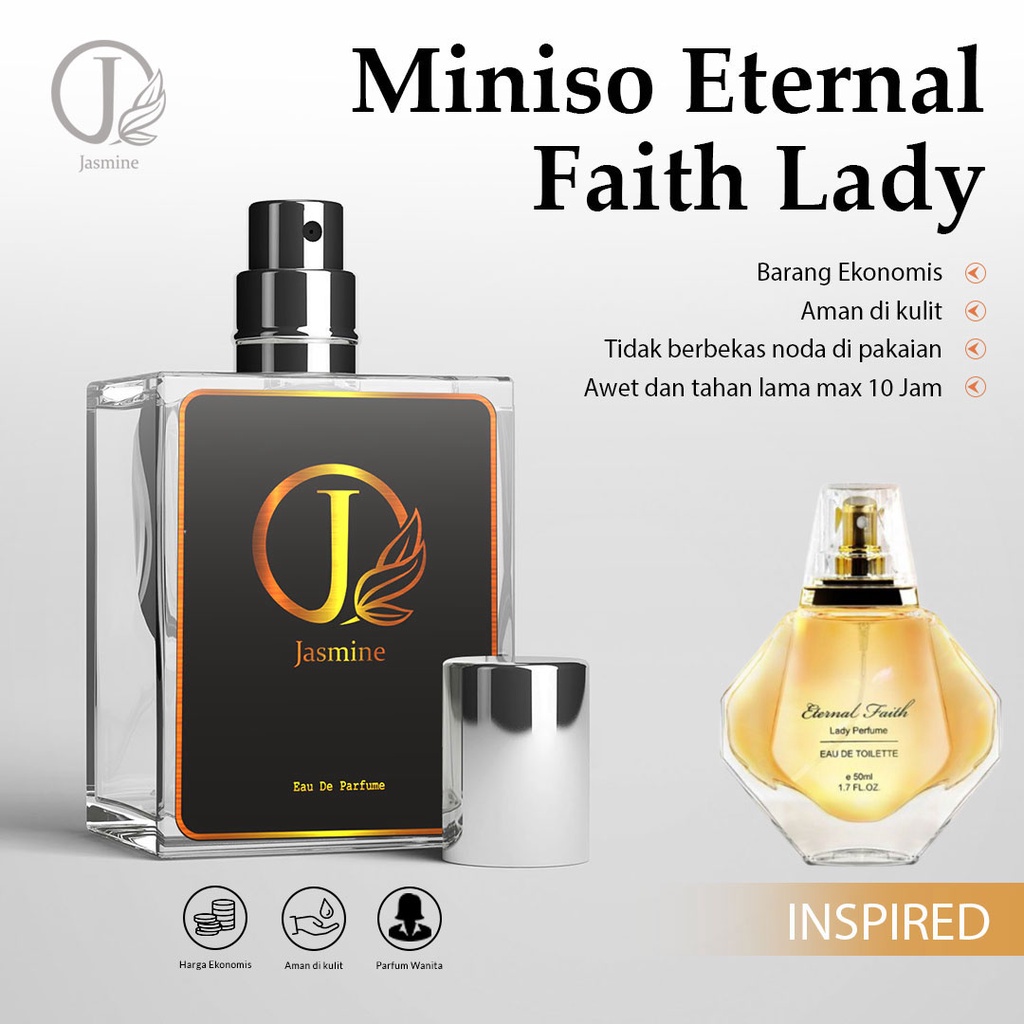 Inspired Miniso Parfum Wanita Miniso Eternal Faith Lady by Jasmine Parfume