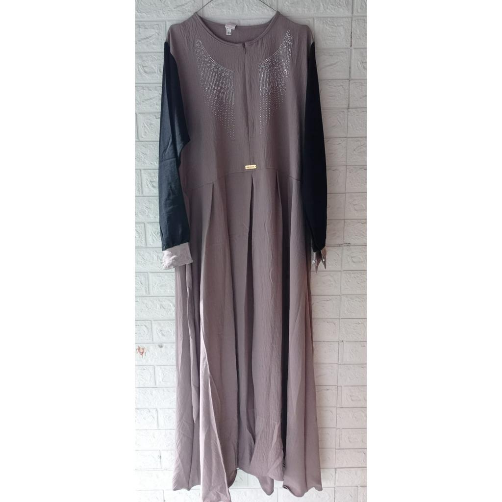 Alliya dress ori zahin, drees crikle zahin