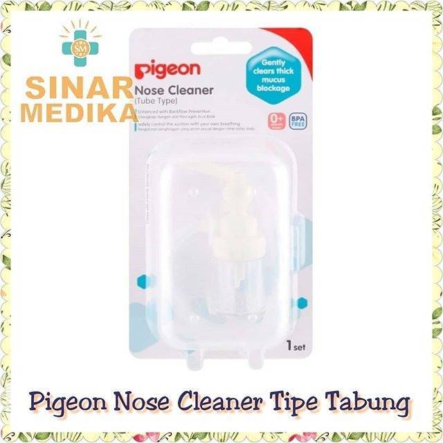 PIGEON BABY NOSE CLEANER TUBE TYPE / PENYEDOT INGUS (LENDIR HIDUNG) TIPE MODEL TABUNG BAYI ANAK