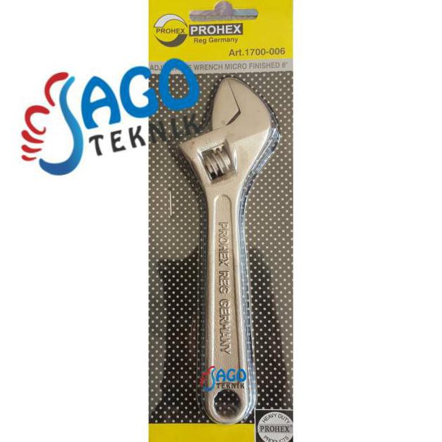 Kunci Inggris / Bako / Bago 6 inch PROHEX