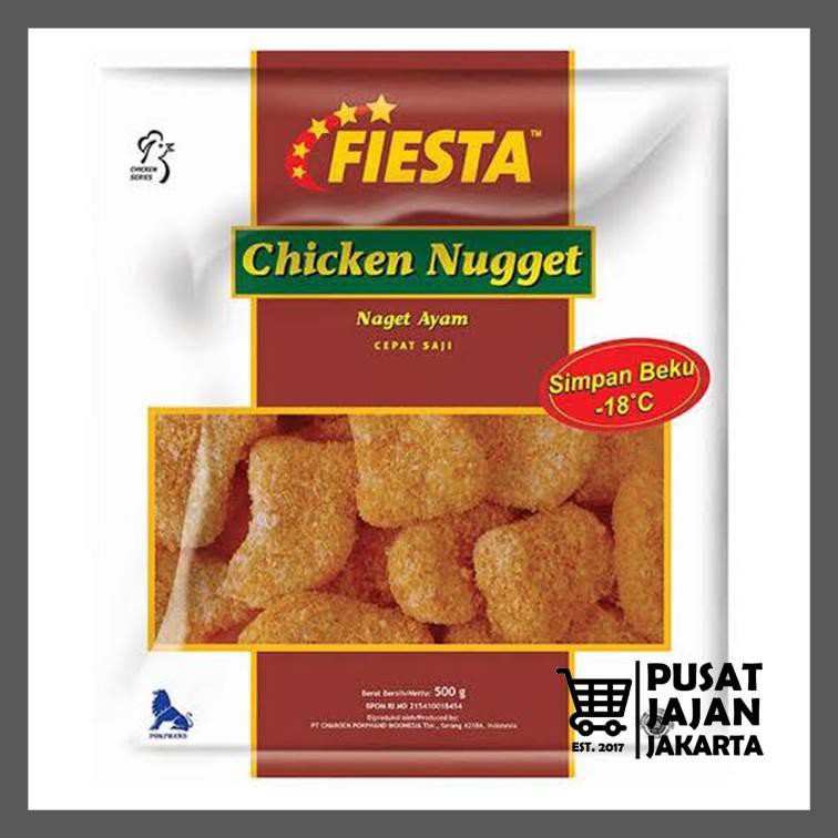 

Fiesta Chicken Nugget 500 Gr Naget Daging Ayam Olahan Original