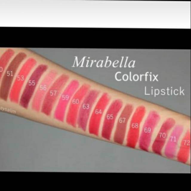 Mirabella colorfix lipstik