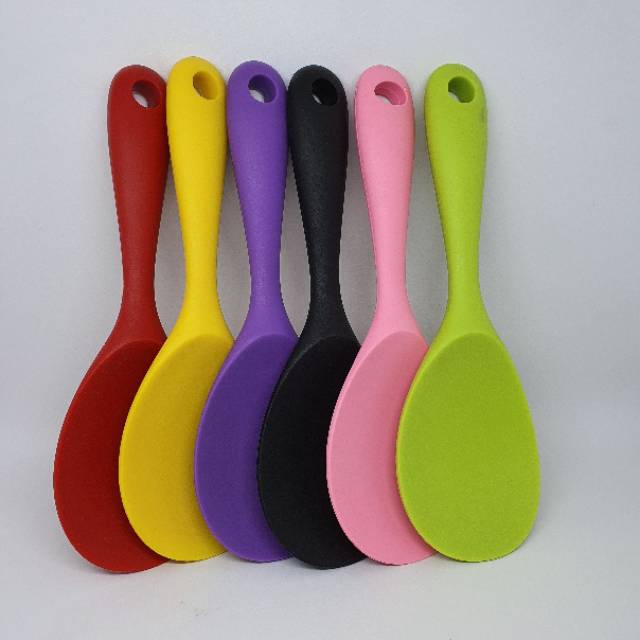 Silicone rice spoon / centong nasi / sendok nasi