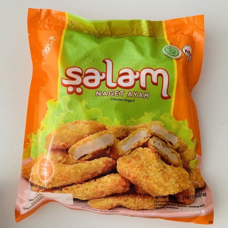 

nugget Naget salam 500gr