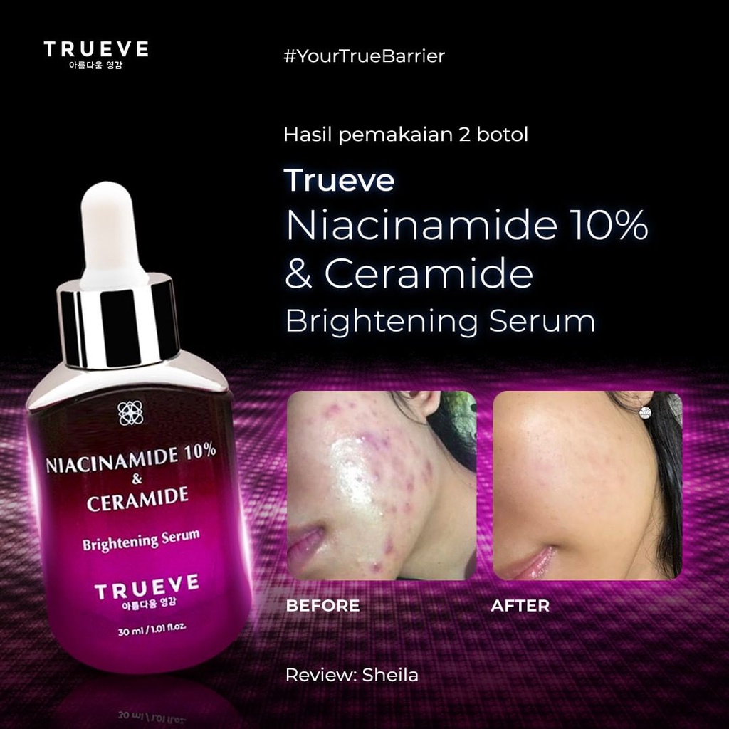 TRUEVE Niacinamide 10% &amp; Ceramide Brightening Serum 30 ML