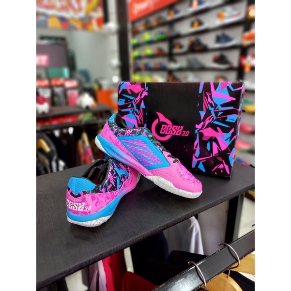 Sepatu Futsal Jogosala Crusher BBS SE - Magenta/VortexBlue/Black