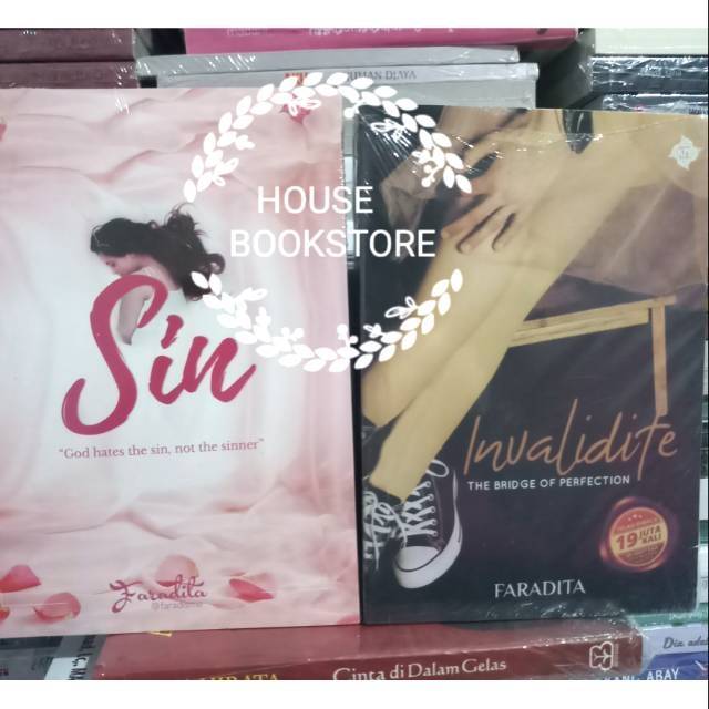 1 PAKET 2 NOVEL BEST SELLER FARADITA KERTAS BOOKPAPER-1