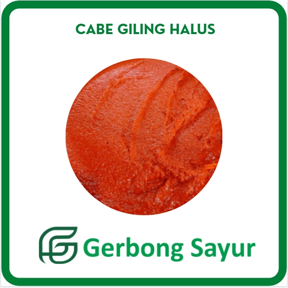 

Cabai Giling Halus - Cabe Giling Halus - 250 gram