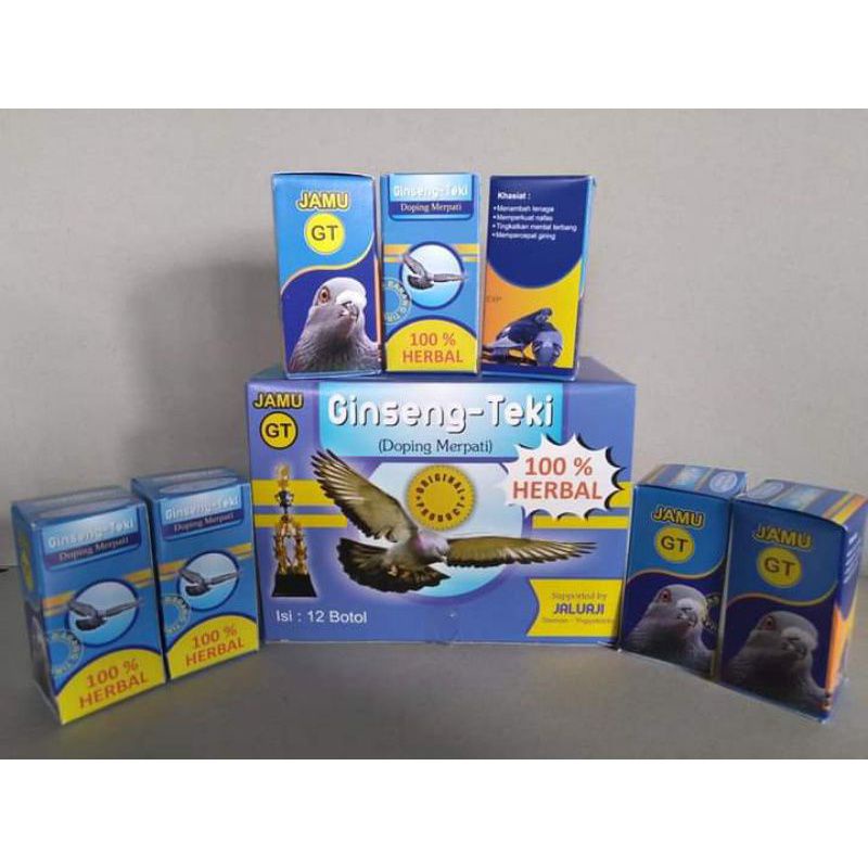 GINSENG TEKI DOPING MERPATI