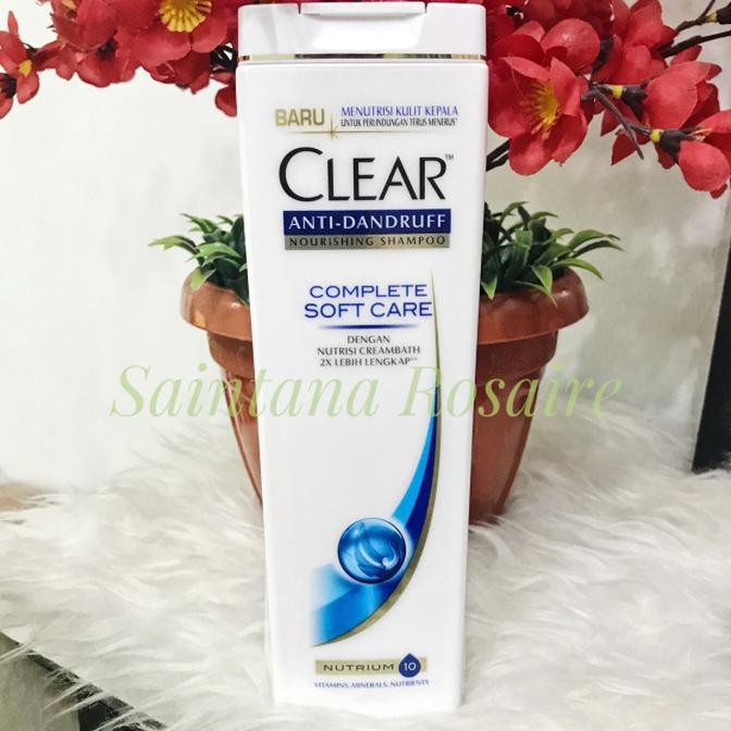 shampoo Clear Shampoo Complete Soft Care 340 ml Anti Ketombe Sampo Clear