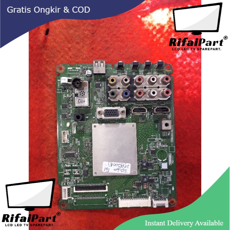 MB MAINBOARD TOSHIBA 29PB200EJ - MESIN TV LED TOSHIBA 29PB200EJ - MOTHERBOARD MB TOSHIBA 29PB200EJ