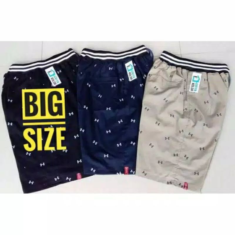 [JUMBO XXXL ] CELANA PENDEK JUMBO PRIA  XXXL / CELANA JUMBO / CELANA PENDEK MOTIF JUMBO