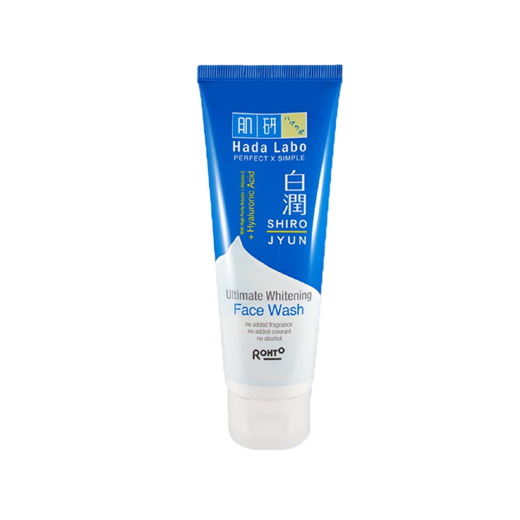 Hada Labo Shiro Jyun Ultimate Whitening Face Wash 50gr / 100gr