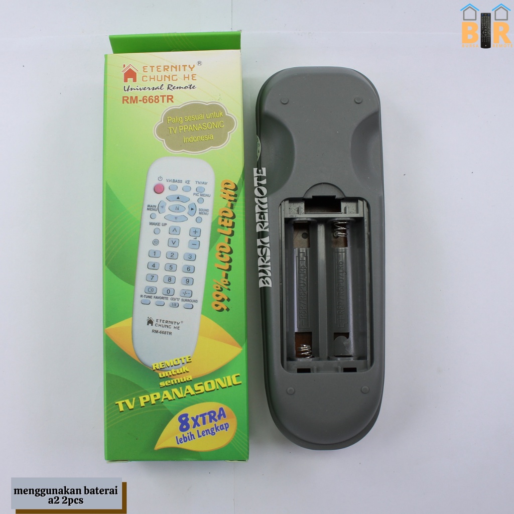 Remot / Remote TV Panasonik Tabung MULTI CHUNGHE tanpa setting series