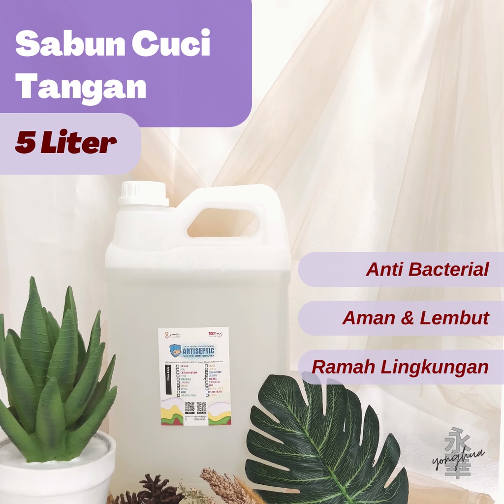 Sabun Cuci Tangan Hand Soap 5 Liter Jerigen Aroma Segar Wangi Parfum Bath And Body Works BBW