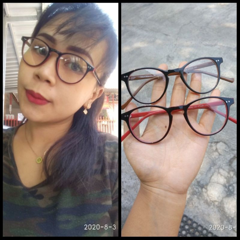 frame kacamata normal minus cewek