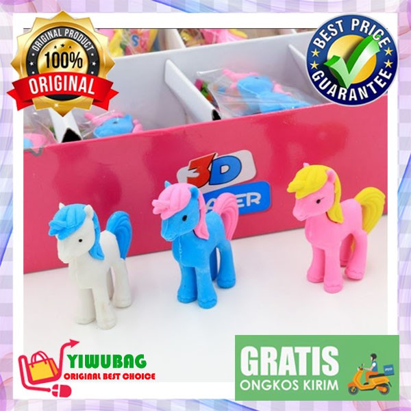 

Penghapus pensil motif unicorn lucu imut murah meriah eraser pencil