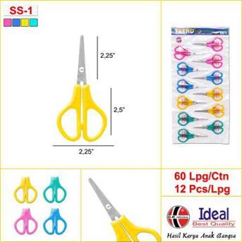 JG - COD - GUNTING TREND - GUNTING KERTAS - STAINLESS - GUNTING KECIL