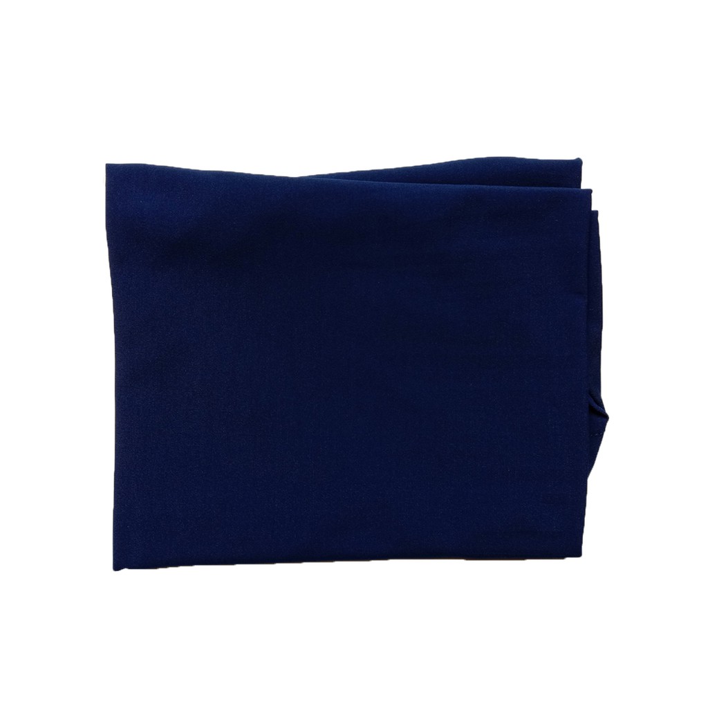 Jilbab Hijab Kerudung Bergo Instan Khimar Nadine Syari Jumbo Jersey Premium-Navy