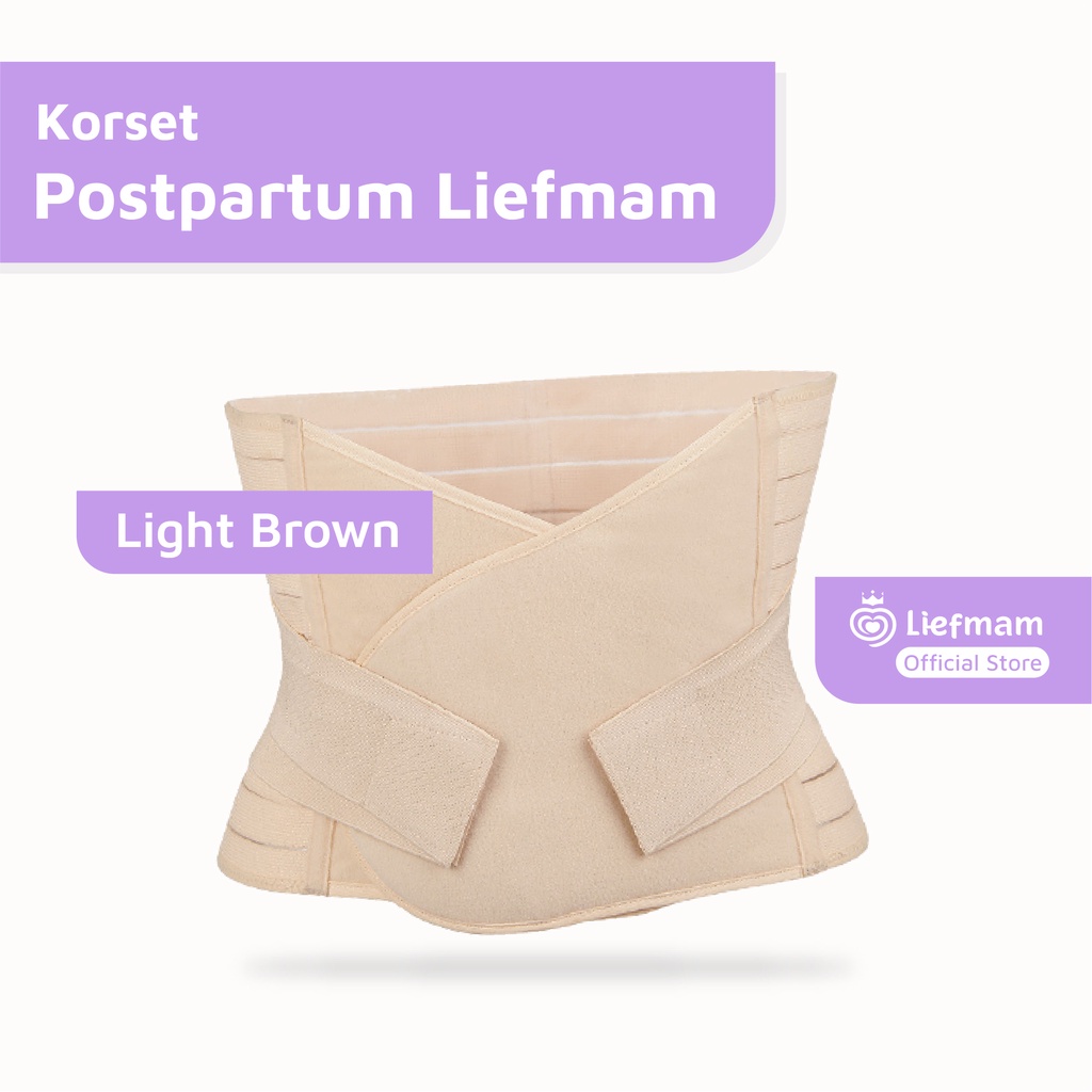 [XL-3XL] Korset Postpartum Liefmam (Zaraya) Original - Korset Pengecil Perut Pasca Melahirkan