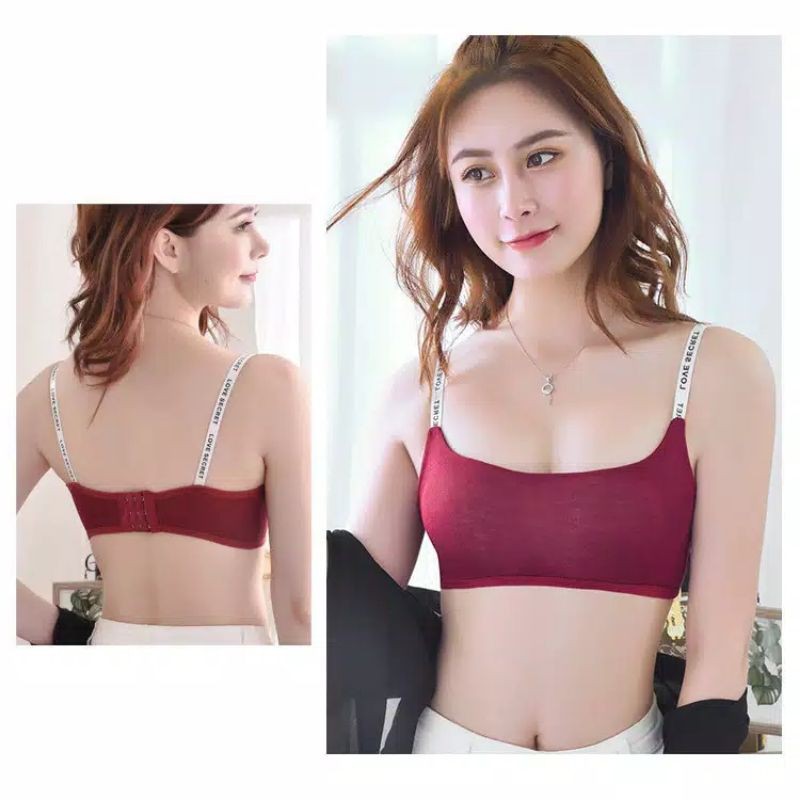 SPORT BRA WANITA SEXY LOVE SECRET IMPORT