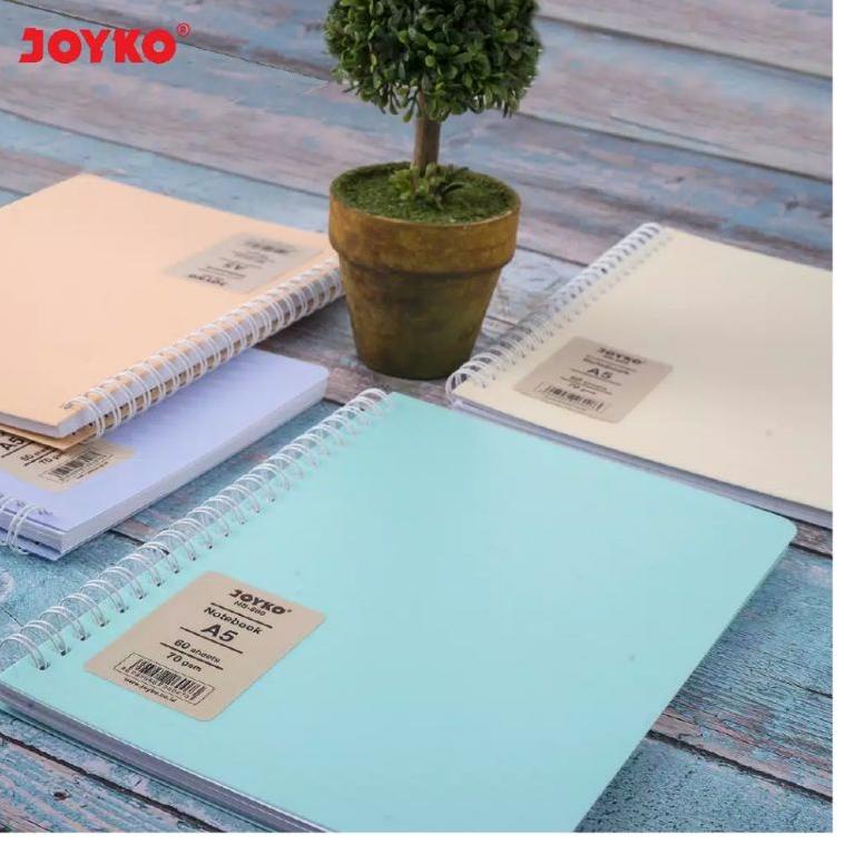 

Terbaru 6.6 NOTEBOOK JOYKO PASTEL / NOTEBOOK SPIRAL A5 / BUKU TULIS LUCU AESTHETIC / NOTE BOOK SIMPLE !