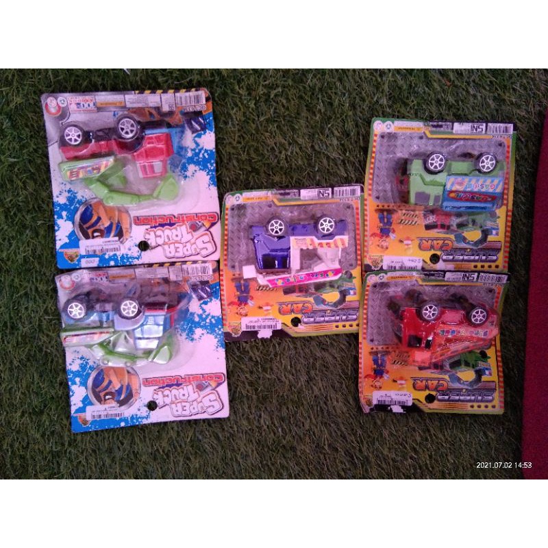 super truk mainan anak mobil-mobilan kecil