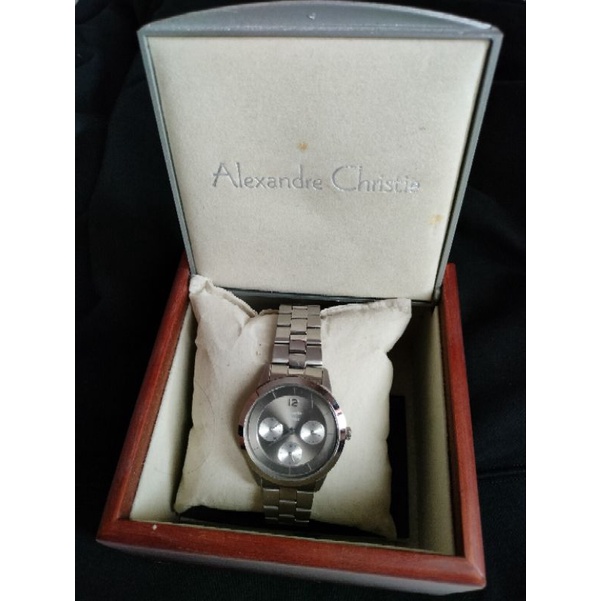 Jam Tangan Wanita Alexandre Christie AC-2714BF-SVBL Original