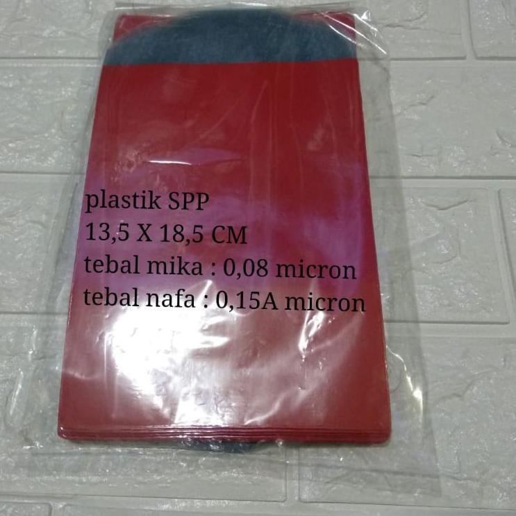 

Paling Irit plastik SPP kombinasi warna 13,5 X 18,5 CM,,,,1pak ( isi 100pcs )
