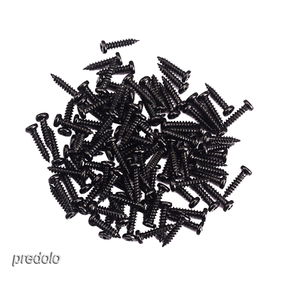 100pcs Guitar Tuning Peg Screws for Guitar Bass Ukulele Banjo Accessory