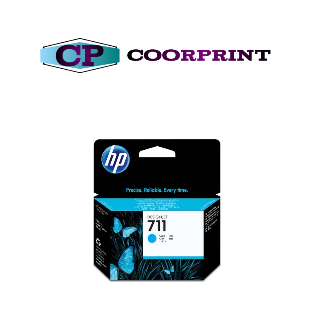 HP 711 29-ML Cyan Original Designjet Ink Cartridge