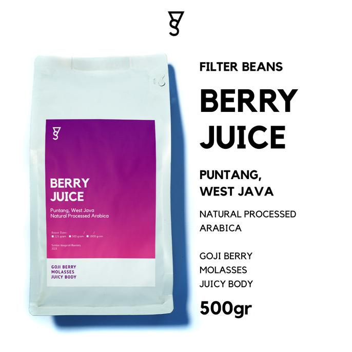 

Berry Juice Single Origin Puntang Natural 500 Gram