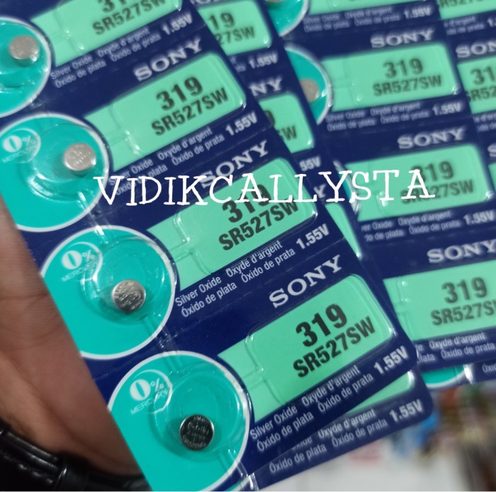 SONY 319 SR527SW SR 527 SW SR527 BATRE BATREI BATERAI JAM TANGAN