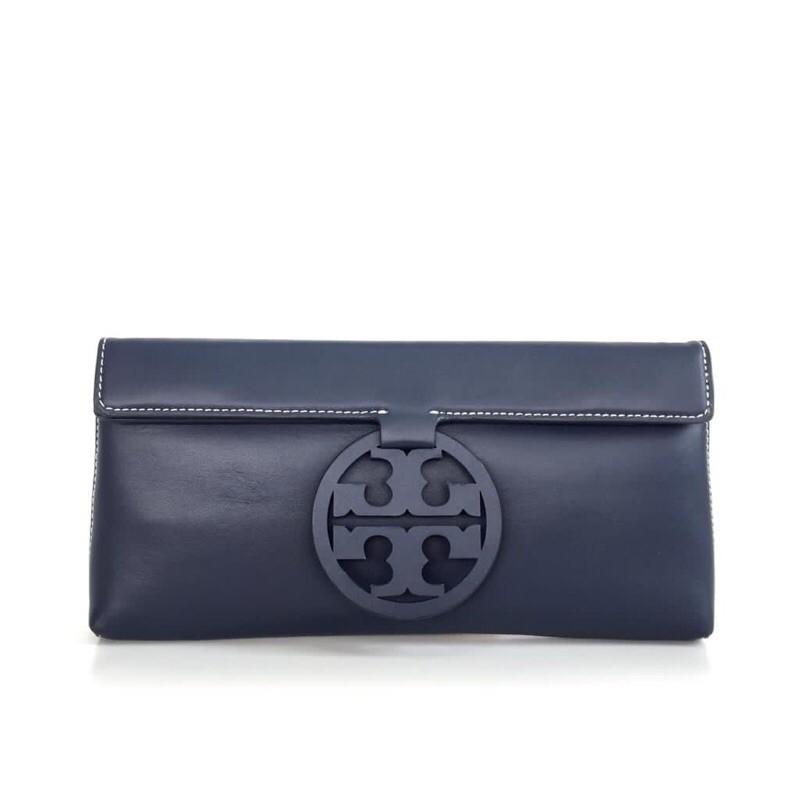 TORY BURCH Miller Clutch Pouch ORIGINAL FO AUTHENTIC ORI