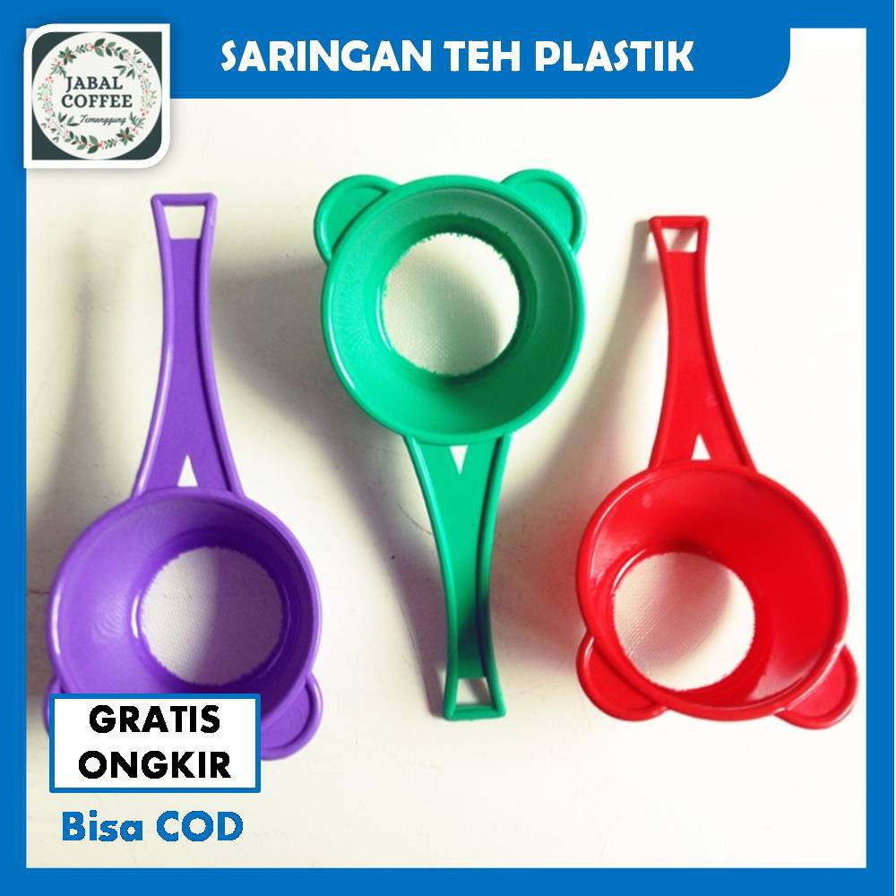 Saringan Kecil / Penyaring Teh / Saringan Teh Plastik Kecil / Saringan Santan