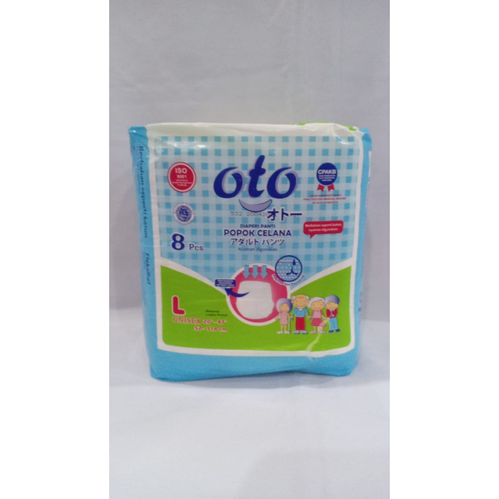 OTO Popok Dewasa Popok Pants L8