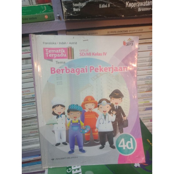 buku tematik terpadu 4D untuk SD kelas 4